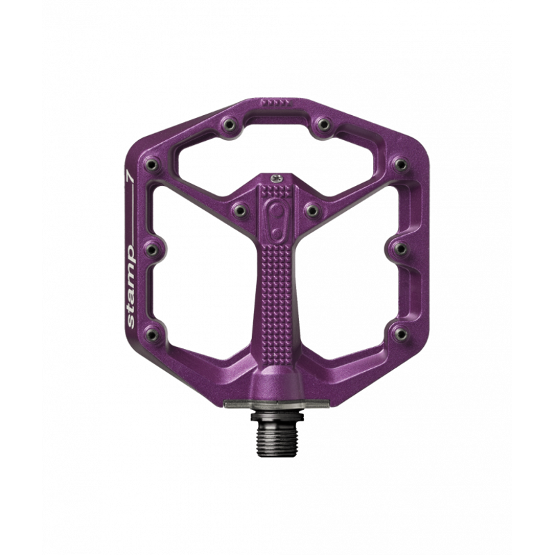 Crankbrothers Stamp 7 Flat Pedals in Purple-1